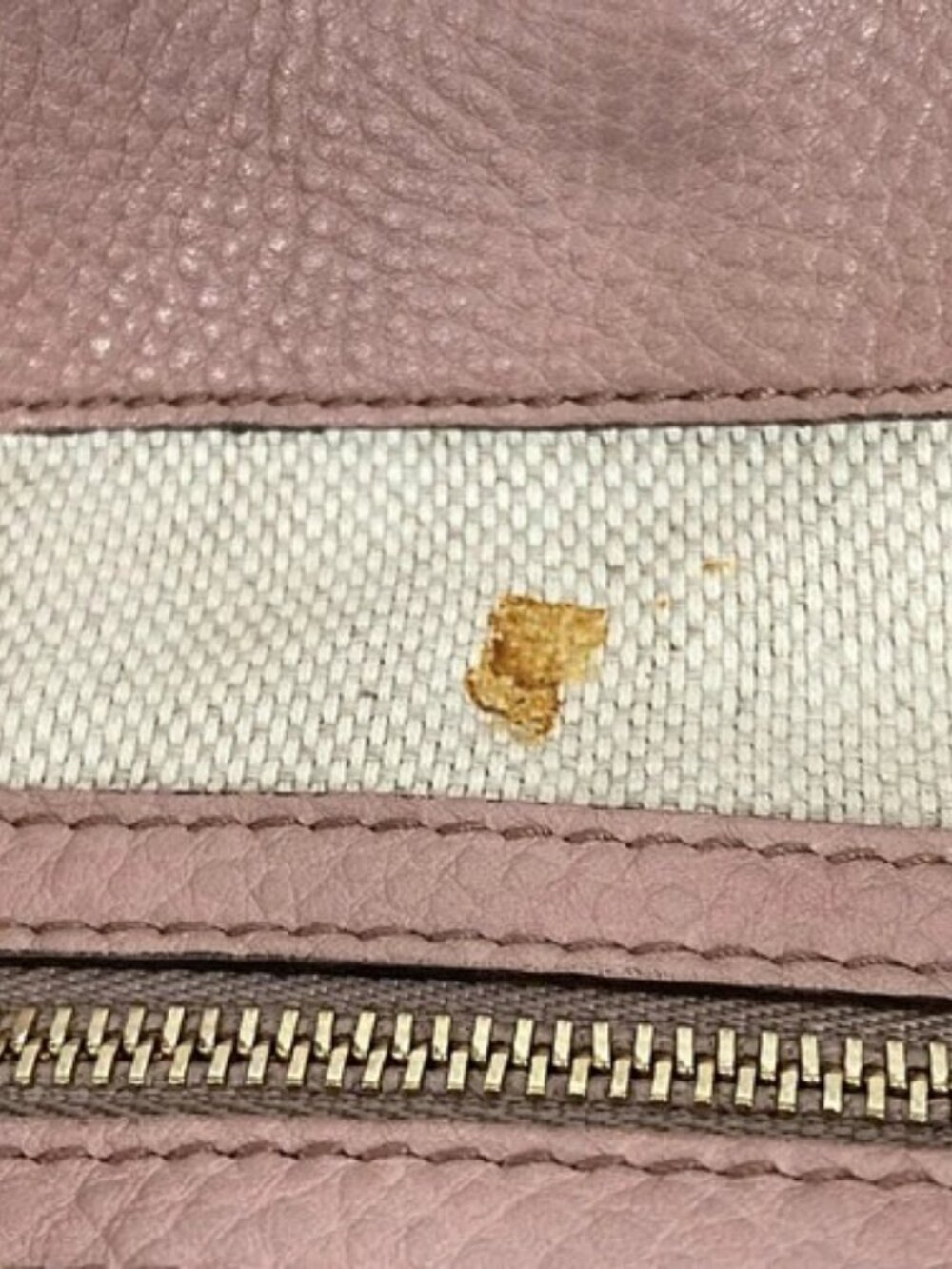 GUCCI Soho 308982 Pink Beige Leather Tote Bag - Picture 12 of 15